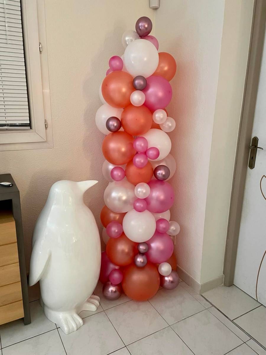 Une pyramide de ballons à Bouillargues