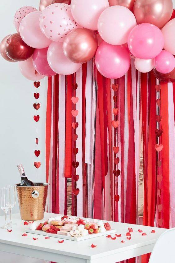 Décoration surprise pour la St Valentin à Montpellier dans le 34