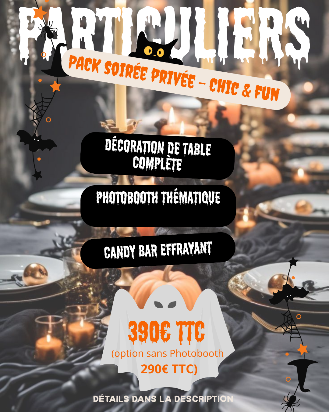 Pack décoration Halloween 2026 à Montpellier